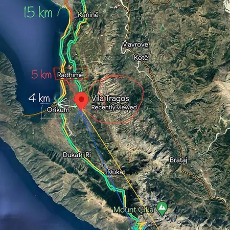 빌라 Tragos Vlorë
