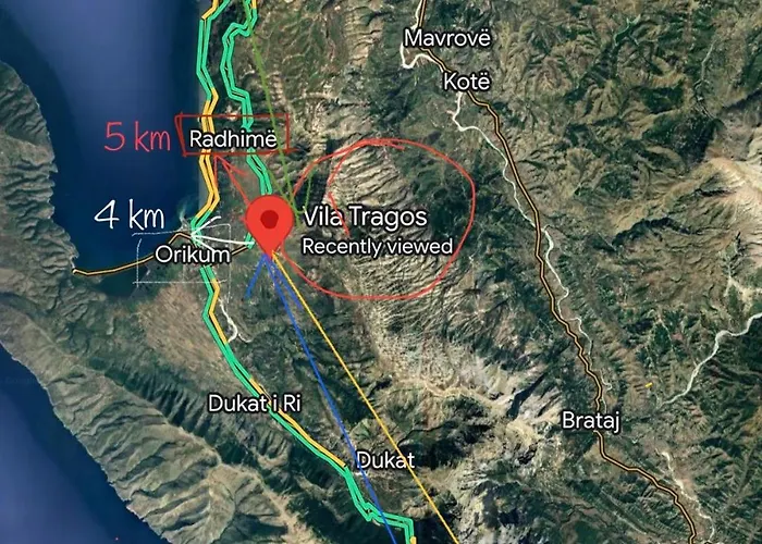 别墅 Tragos Vlorë